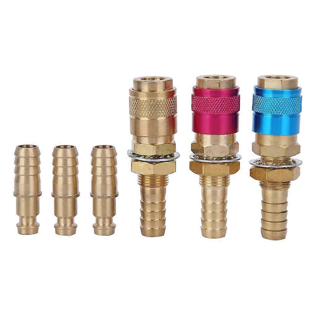 MIG TIG Welder Quick Connector Brass LeakProof Fitting for Water Cooled Torch Hose