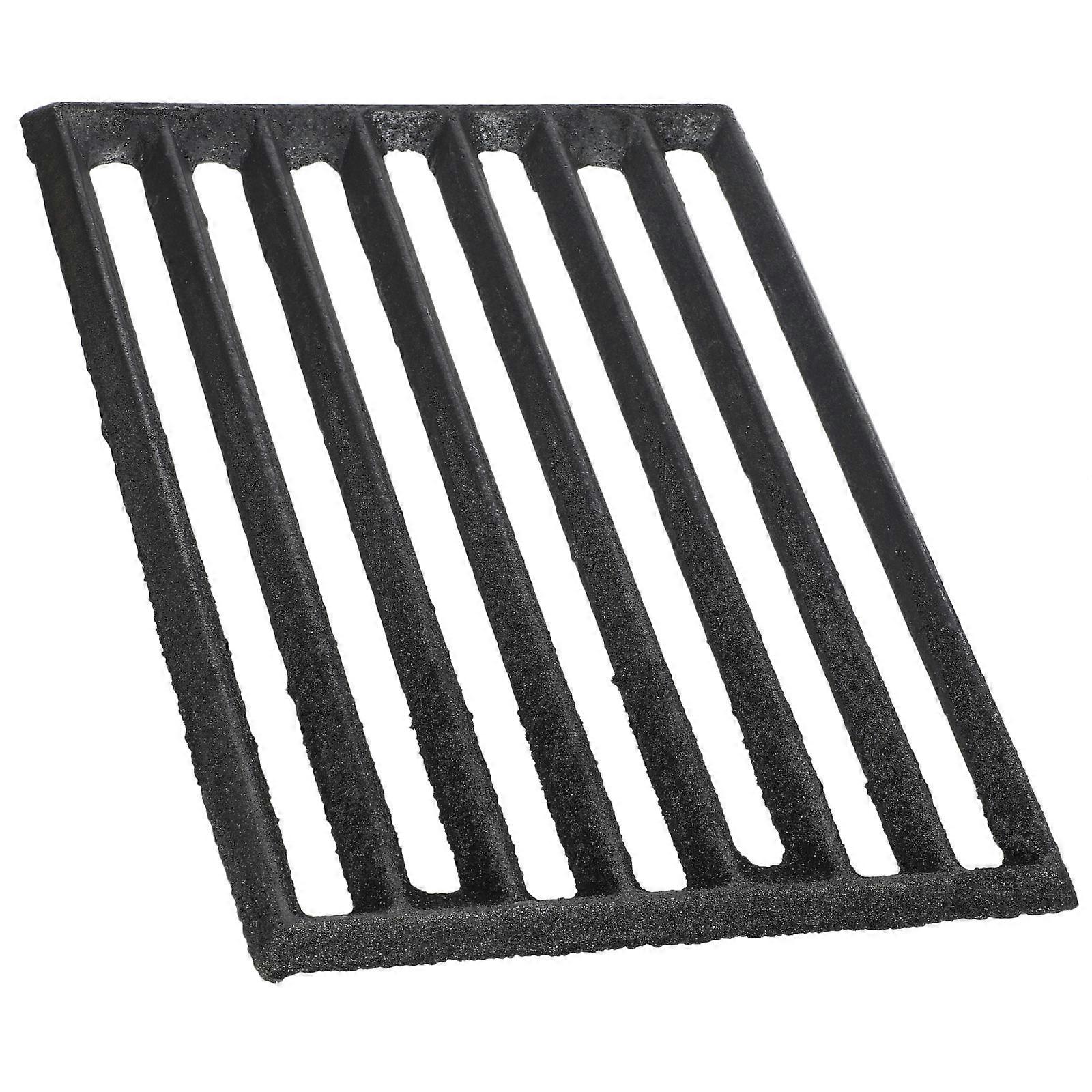 Silver Iron Fire Grate for Fireplace with High Bearing Capacity and Efficient Burning Experience