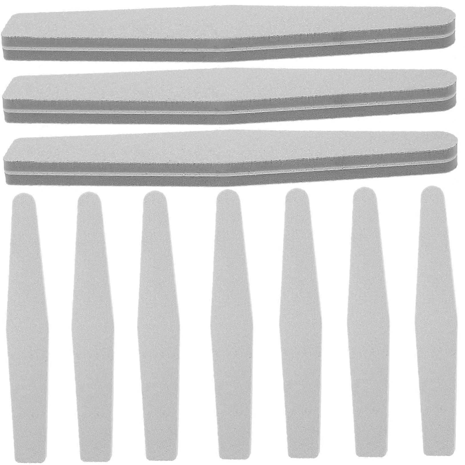 10pcs Double Sided Nail Buffer File for Professional Manicure Pedicure Shaping Polishing