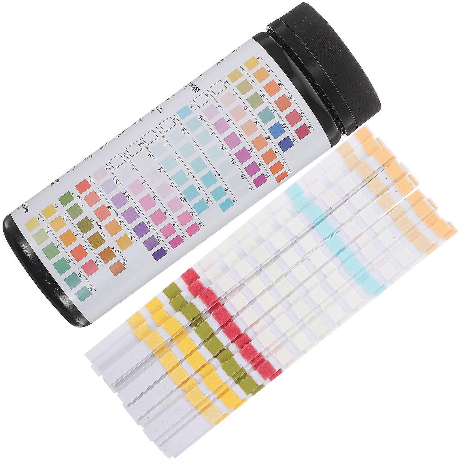 Drinking Water Testing Strip Water Quality Testing Strips For Water Quality Control Iron Testing 50Set