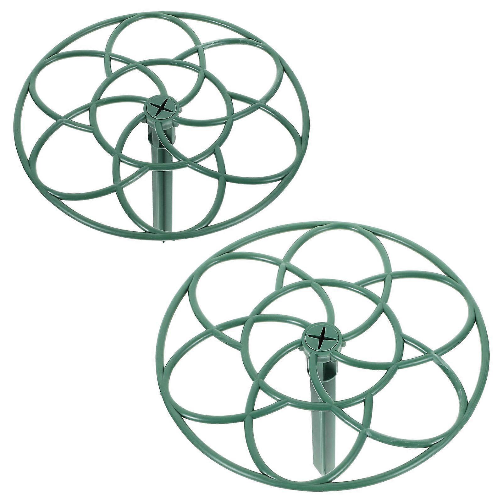 Flower Support Rack Sunflower Stand for Gardening Use 6Pcs