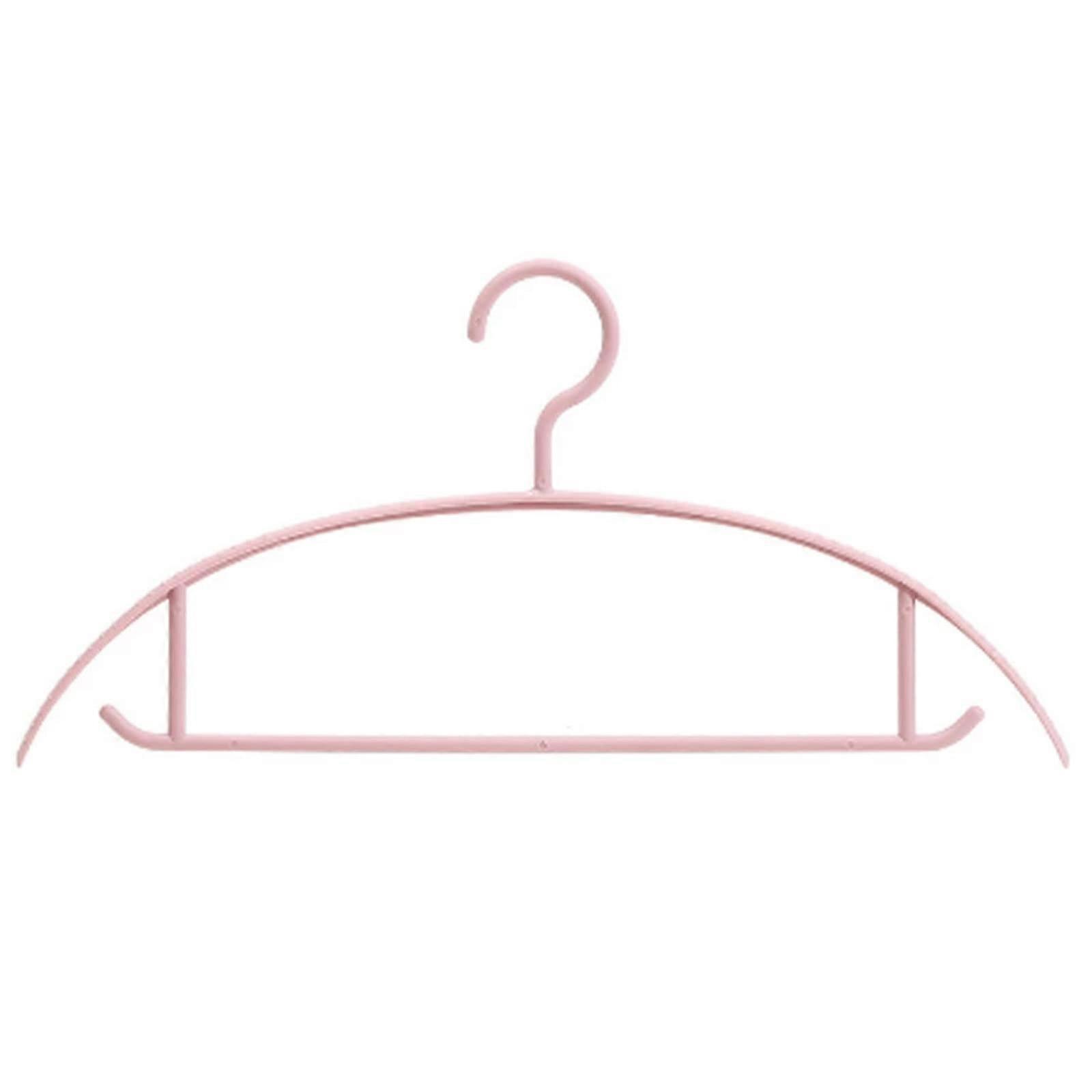 Plastic Clothes Hangers NonSlip Heavy Duty Space Saving Closet Organization Hooks