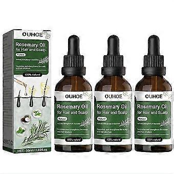 1-3x OUHOE Hair Care Rosemary Oil Hair Care Strong And Tough Hair Fixation Prevention 50ml