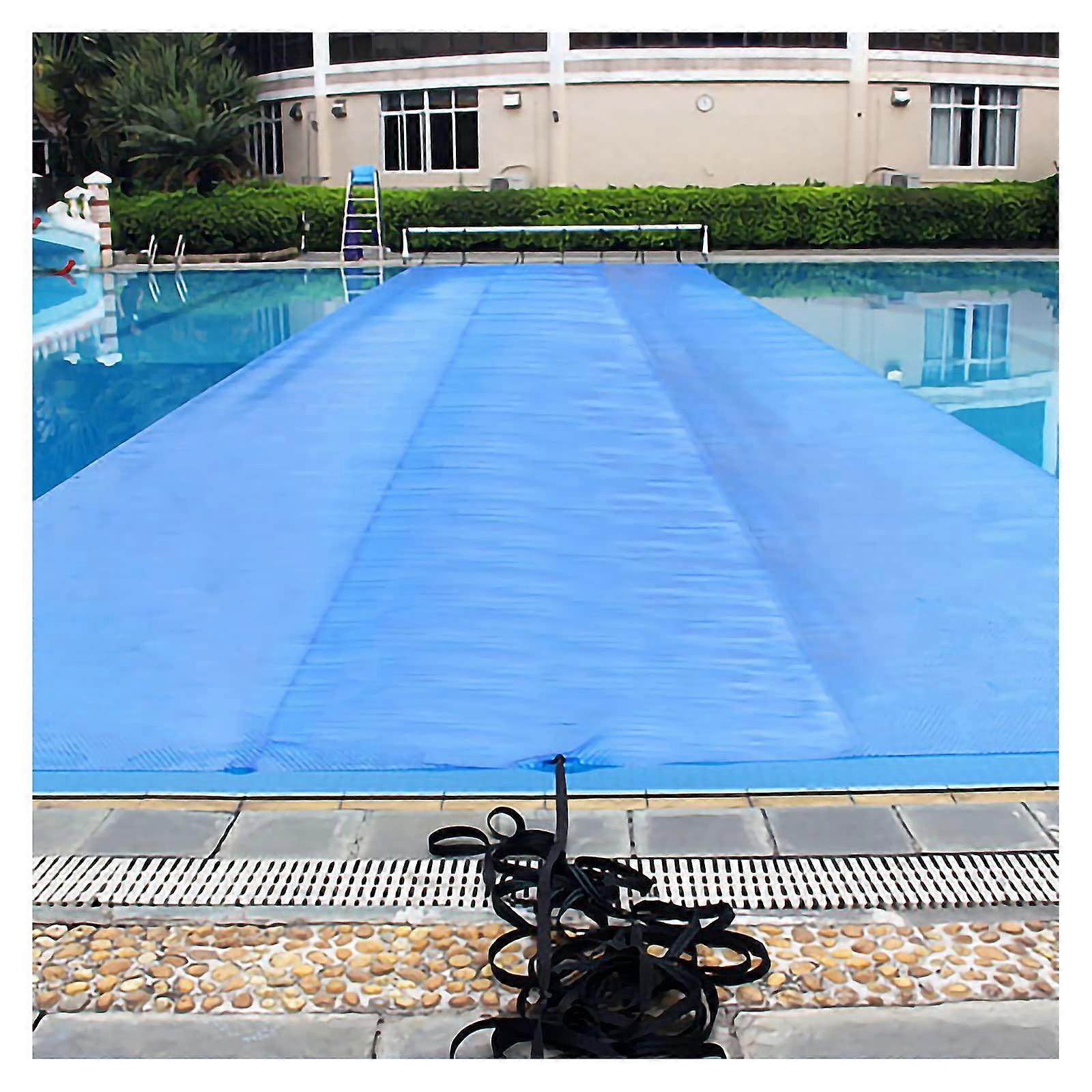 Solar Pool Cover Bubble Thermal Heat Retention UV Resistant for Rectangular Above Ground Pools 2m x 4m