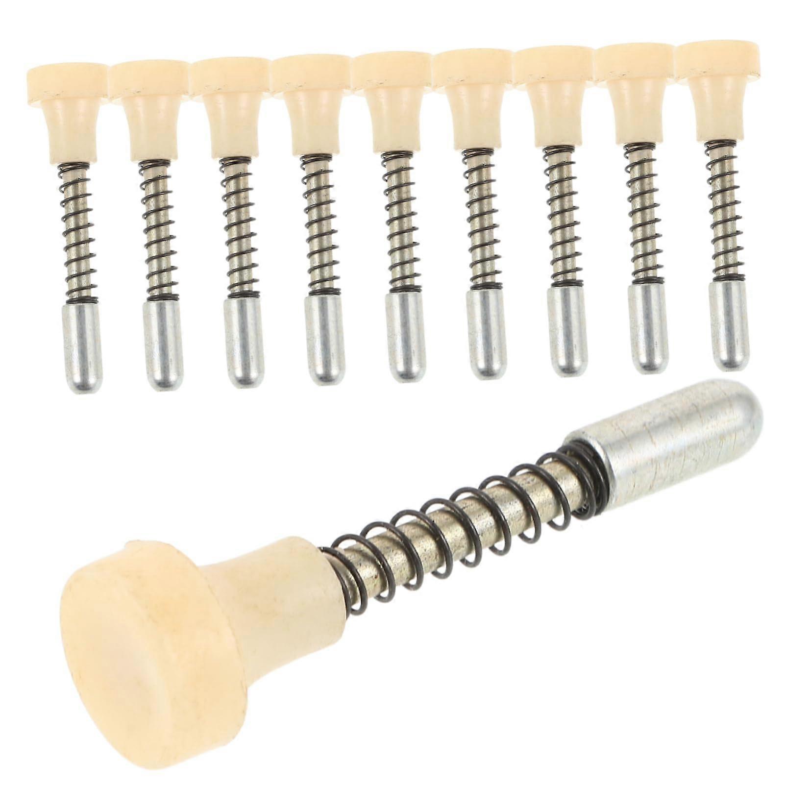 10pcs Spring Loaded Door Latch Pins for Metal Doors, Durable Metal, Easy Install, Versatile Use
