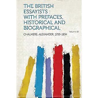 De britiske essayistene: med forord, historisk og biografisk bind 18