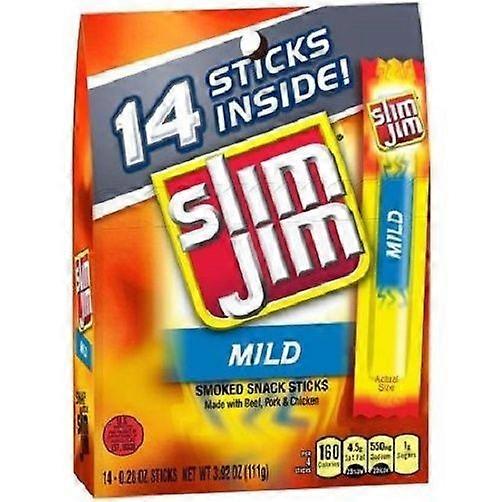 Slank Jim Mild røkt Snack pinner