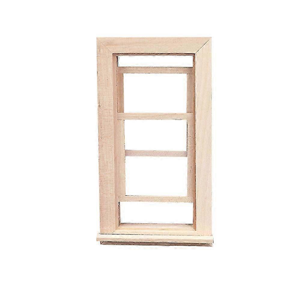 Simulation Window Frame Decorative Window Blank Playing House Ornament
