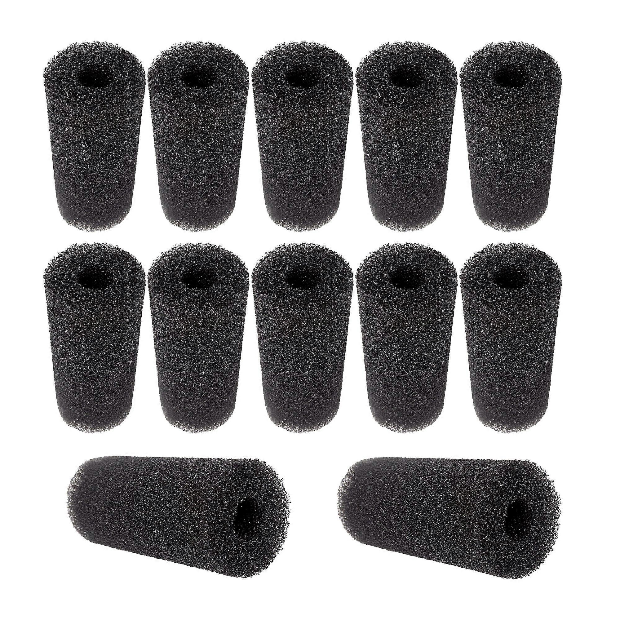 Ansaugschwamm für Aquaclear Schwammfilter Aquarium - Passend für Aqueon Quietflow 50/55/75, Fluval C3/C4 (12er-Pack)