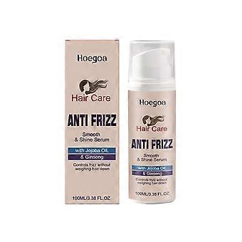 Anti-frizz haarserum - 2-in-1 anti-frizz en hittebescherming voor pluizig, droog en beschadigd haar - Voedt en herstelt het haar voor glans en zachtheid.