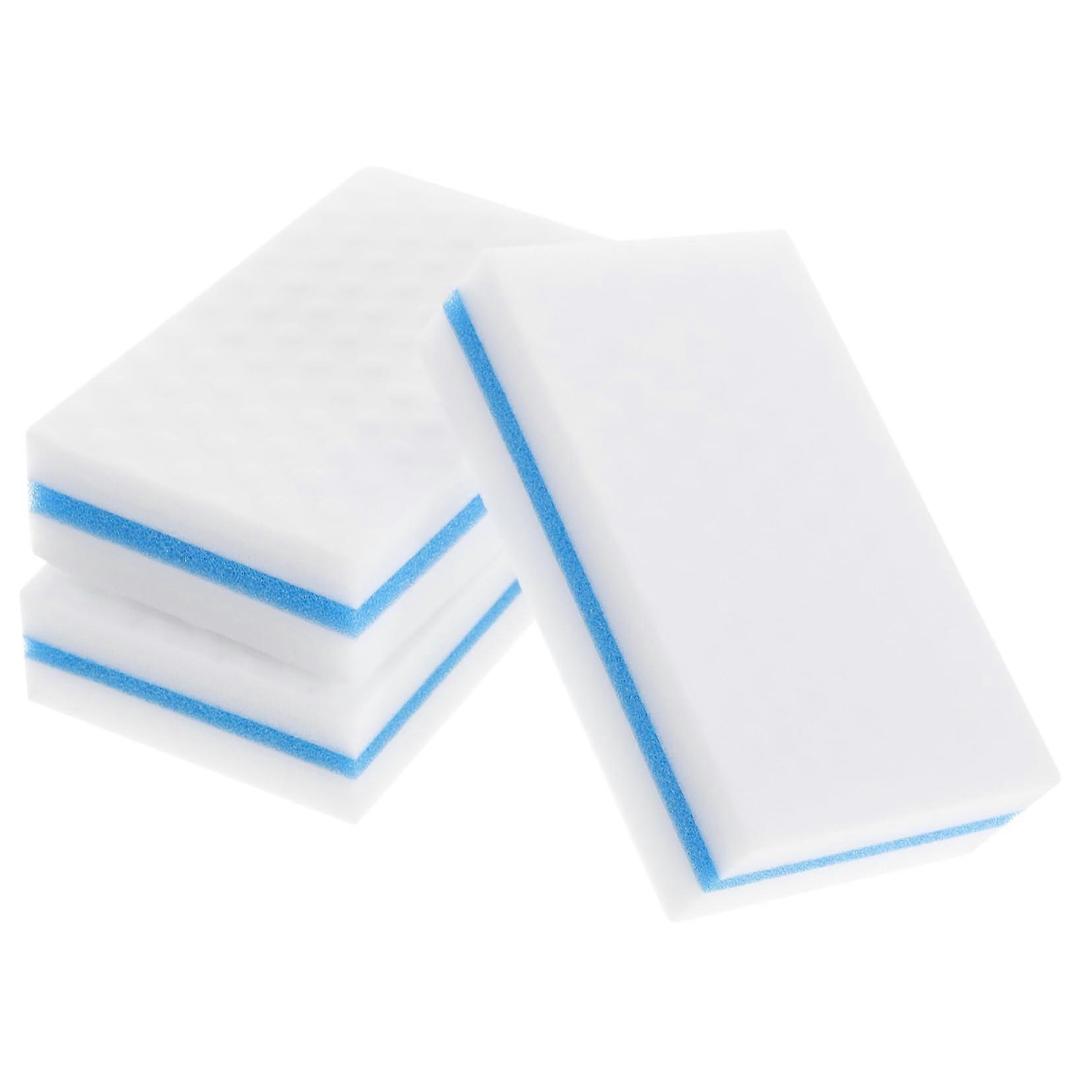 10 Pack Large Blue Kitchen Sponge Set NonScratch Dish Scrubber Quick Dry Easy Grip