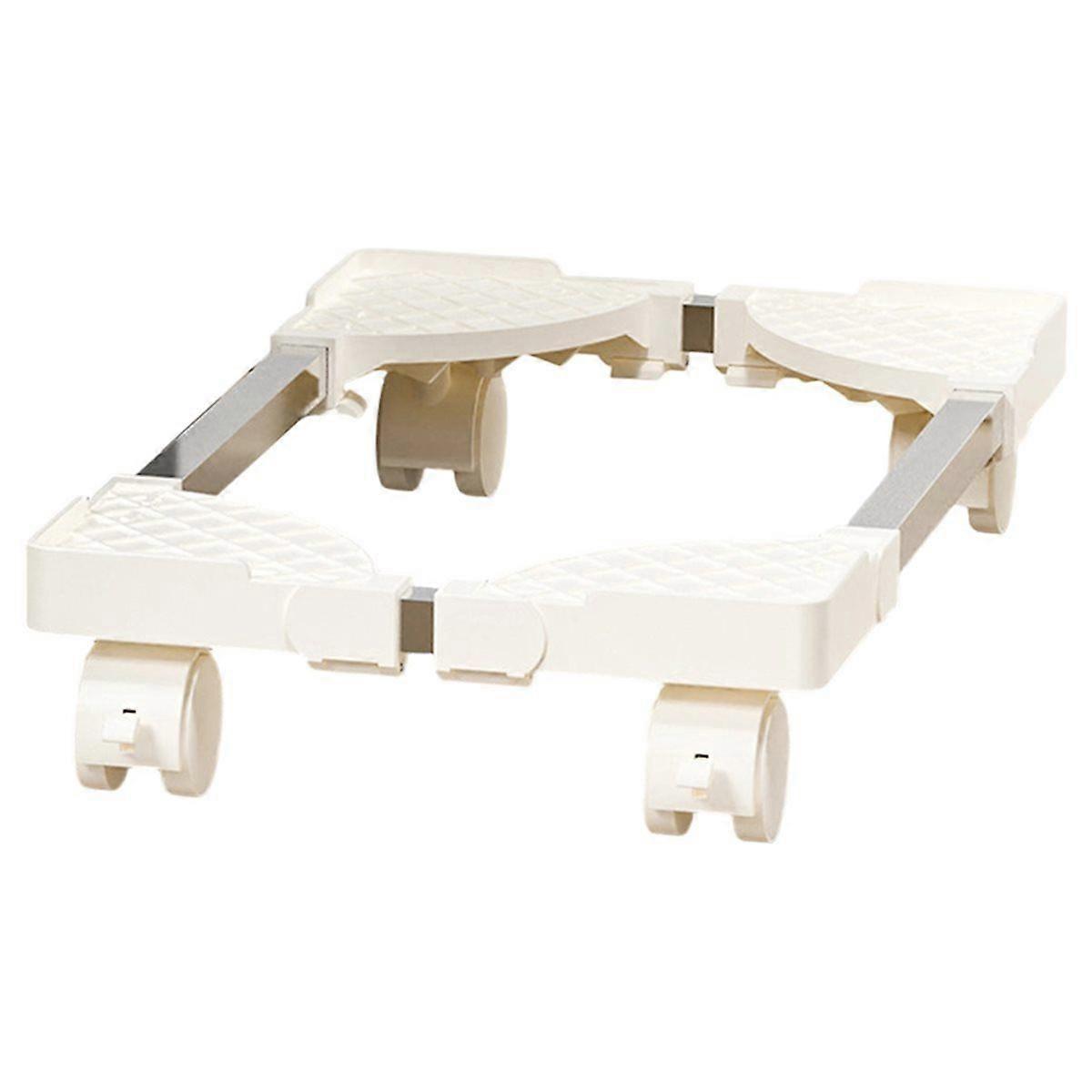 Computer Tower Stand, Adjustable Mobile CPU Holder PC Tower Stand with Rolling Caster Wheels, Pc Floor Riser Stand B