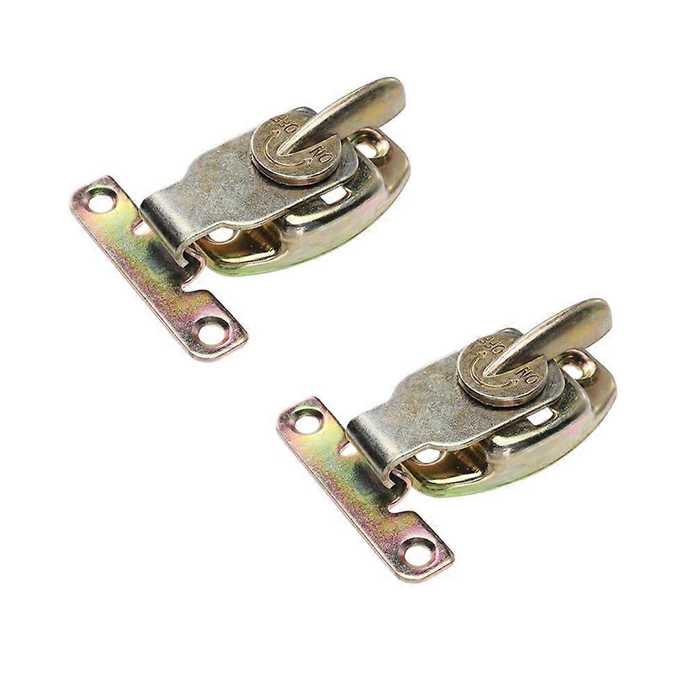 2 Pcs Table Buckles Connectors Table Leaf Locks Dining Cabinet Table Iron Hasps