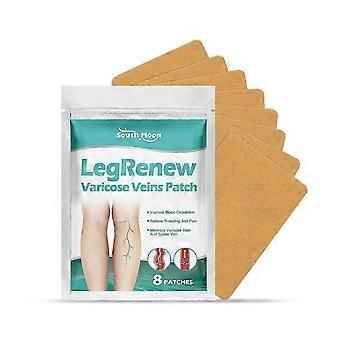 Leg Care Patches - Moisturizing & Soothing for Varicose Veins Relief - 8pcs