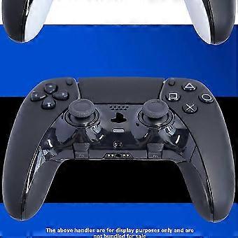 Per la sostituzione della scocca decorativa superiore inferiore per PS5 Edge, clip anteriore posteriore per controller wireless PS5 Edge, bianco (bianco)