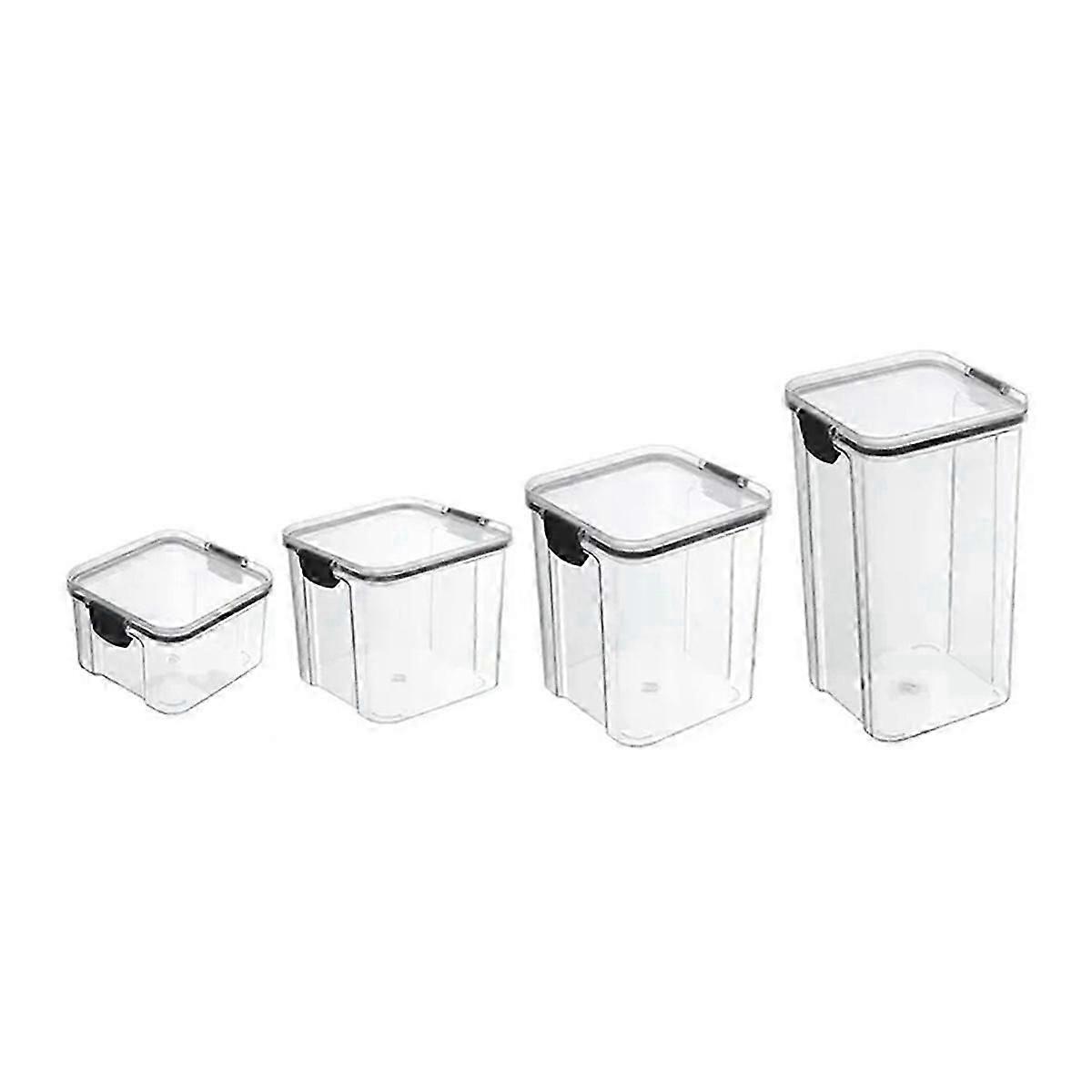 Stackable Sealed Jar for Kitchen-Large Grain Storage Organizer