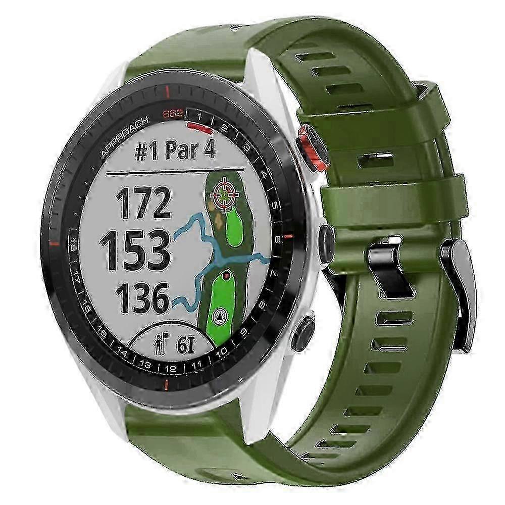 Durable Silicone Replacement Strap compatible withGPS Watches - Comcompatible withtable Fit compatible withS62, S20 Models