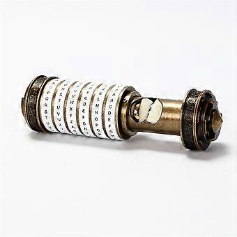 Cryptex Da Vinci Code Mini Cryptex Lock Puslespil Æsker med HiddenWhite