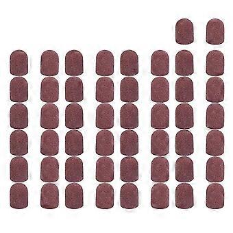 50 stk slibebånd blokhætter uden greb 80 120 180 13x19mm slibehætte manicure pedicure elec