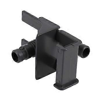 1 Stück professioneller langlebiger Aquarien-Wasserrohrhalter Schlauchschlauch fester Clip-Klemmhalter (schwarz)