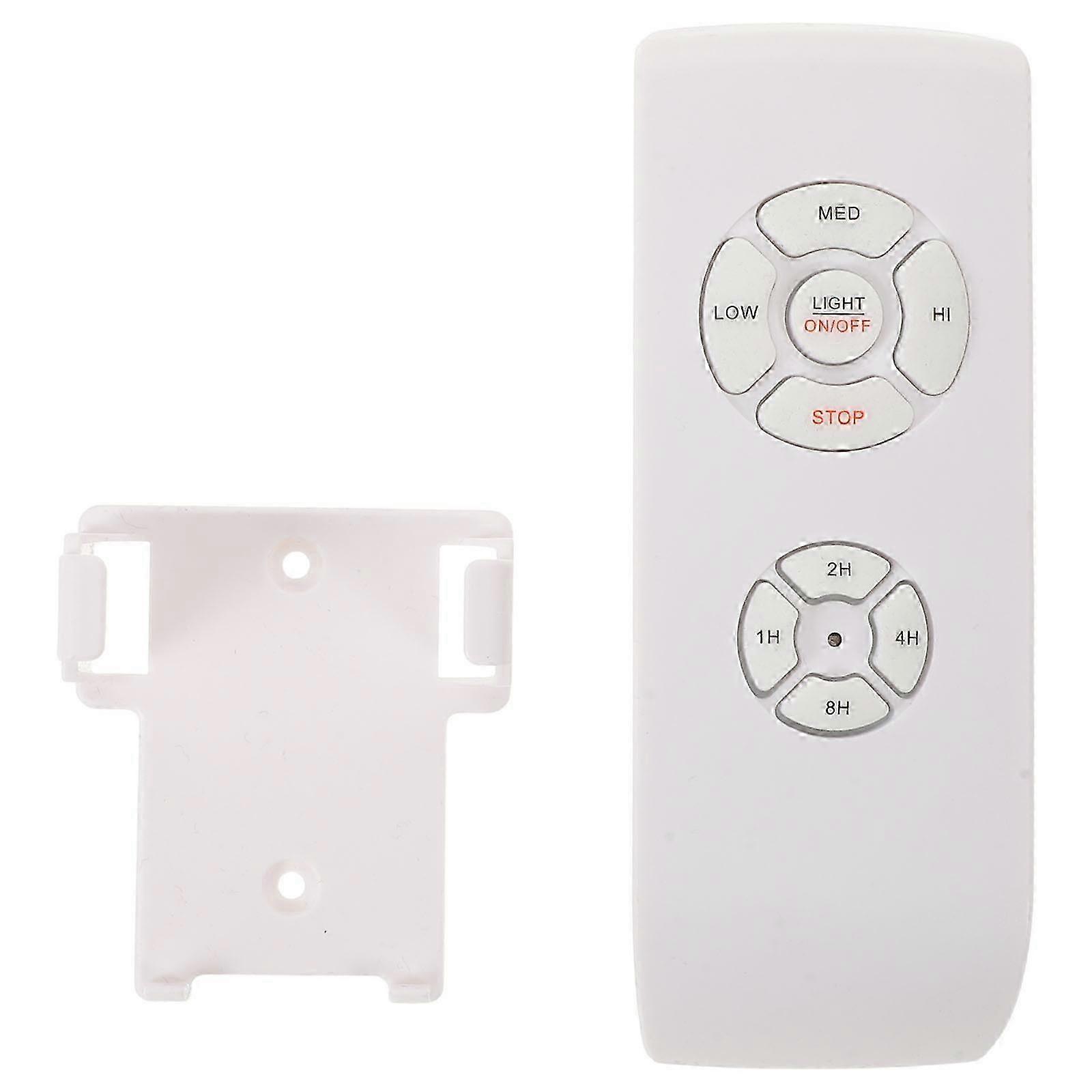 Universal Ceiling Fan Remote: Fan Remote Control Replacement -1/2/4/8 H Timer Ceiling Light Fixture Speed Controller