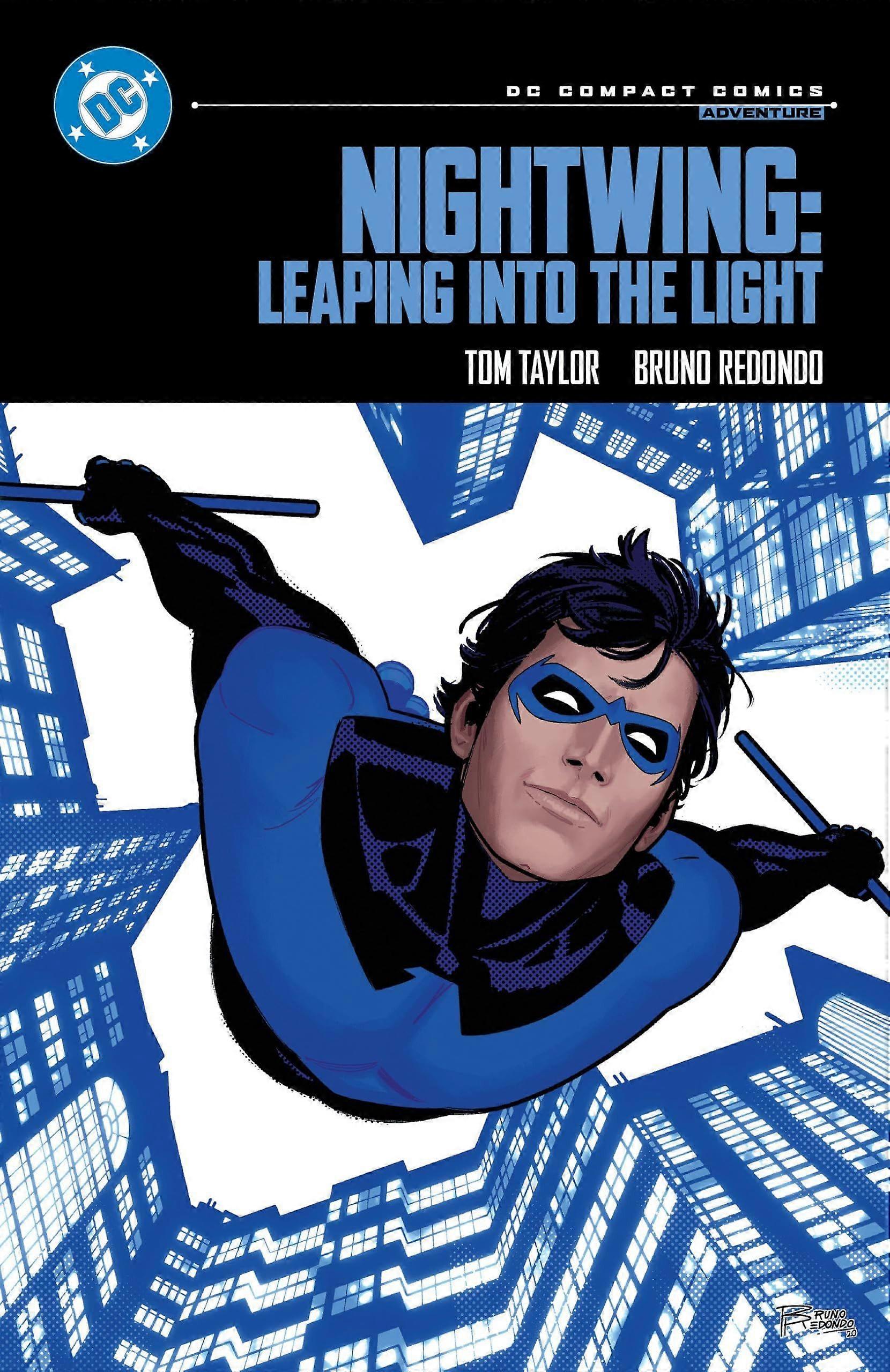 Nightwing leaping into the light dc compact comics edition