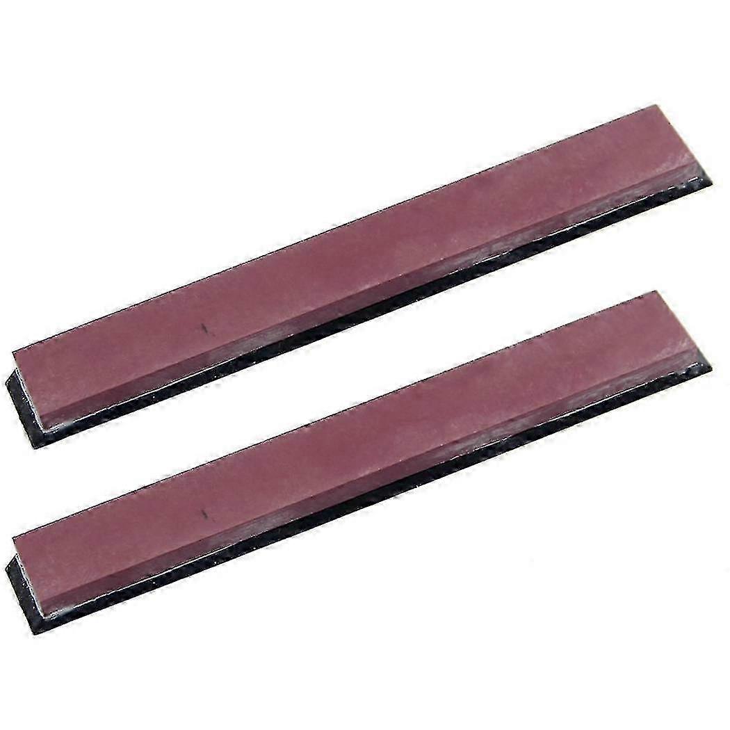 2x Ruby Sharpening Grindstone Whetstone Oilstone Grit 3000 Sharpener System Tool