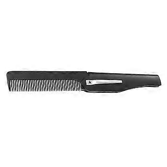 Mens Styling Comb Portable Hair Comb Set Everyday Use Black 3Pcs
