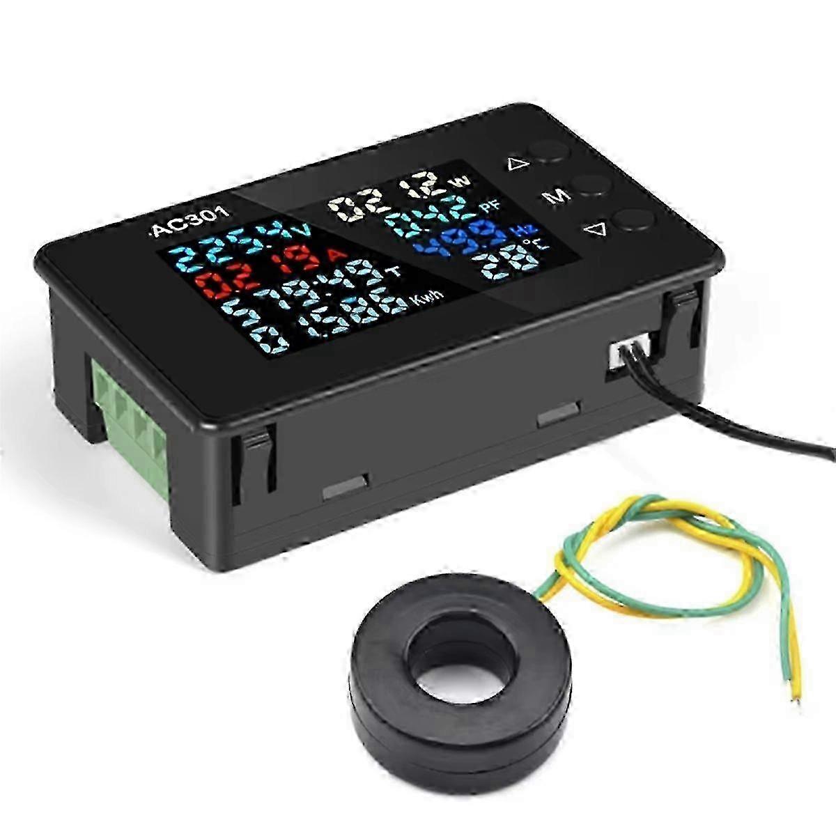 Colour Screen Digital Voltmeter Ammeter 100A