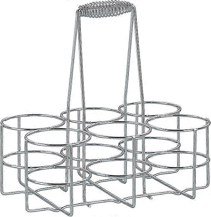 Loop Silver Metal Bottle Holder, 25*17*32cm