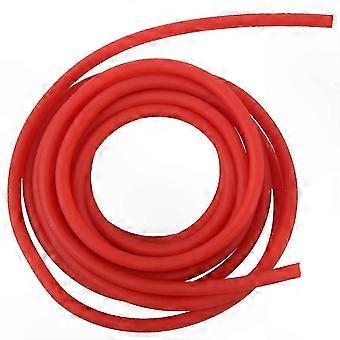 Rotes 2,5 m langes elastisches Fitness-Widerstandsband