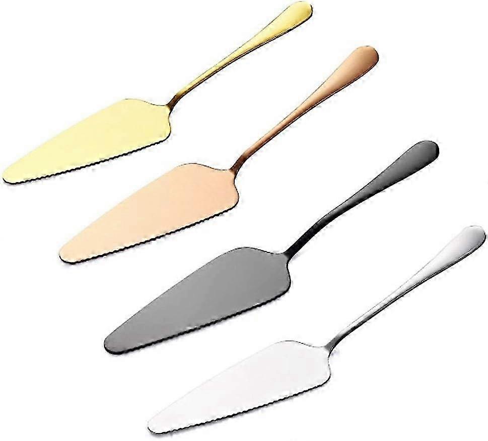 Stainless Steel Cake Server 4-Pack