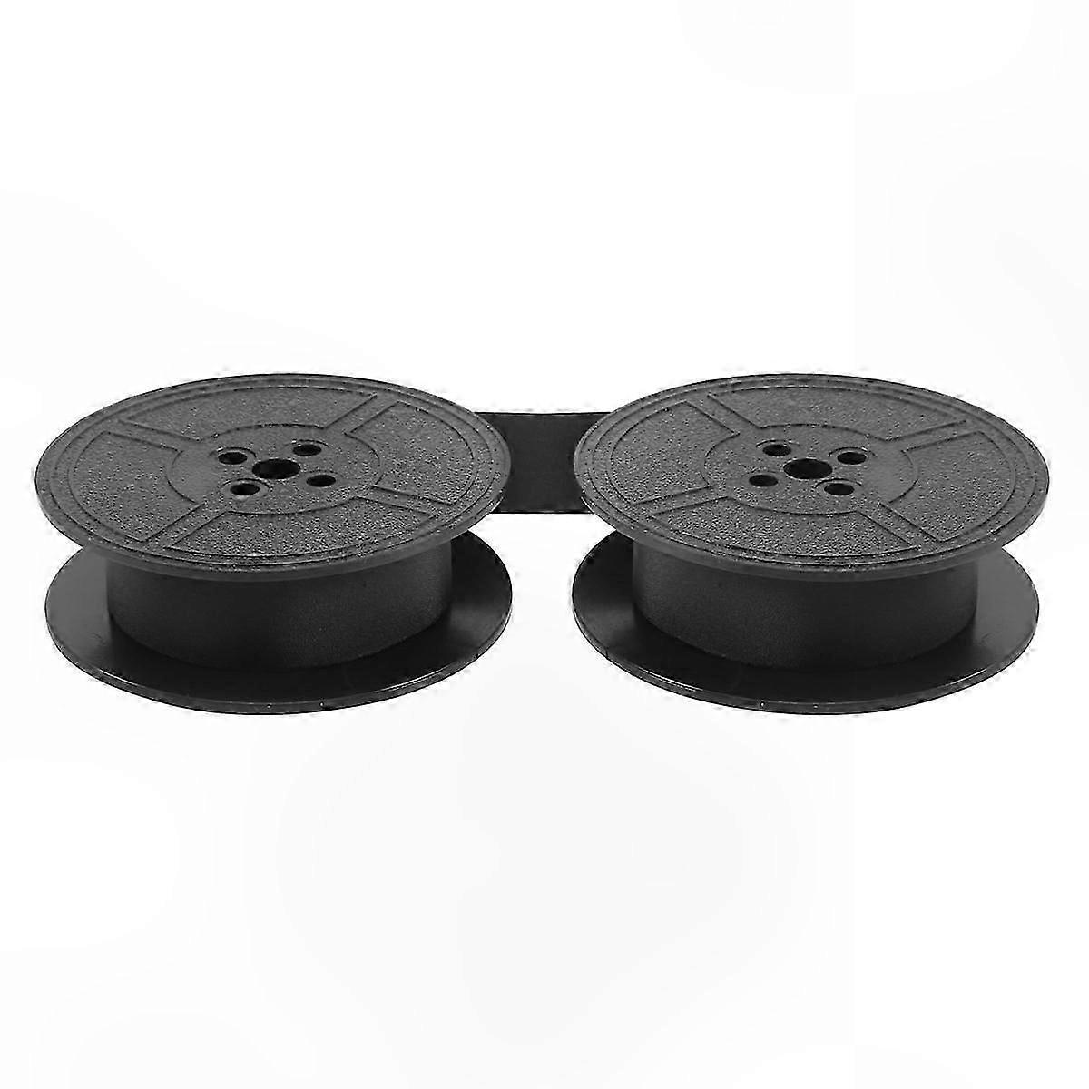 Twin Spool Typewriter Ribbon Replacement Ink Pack for Compatible Models