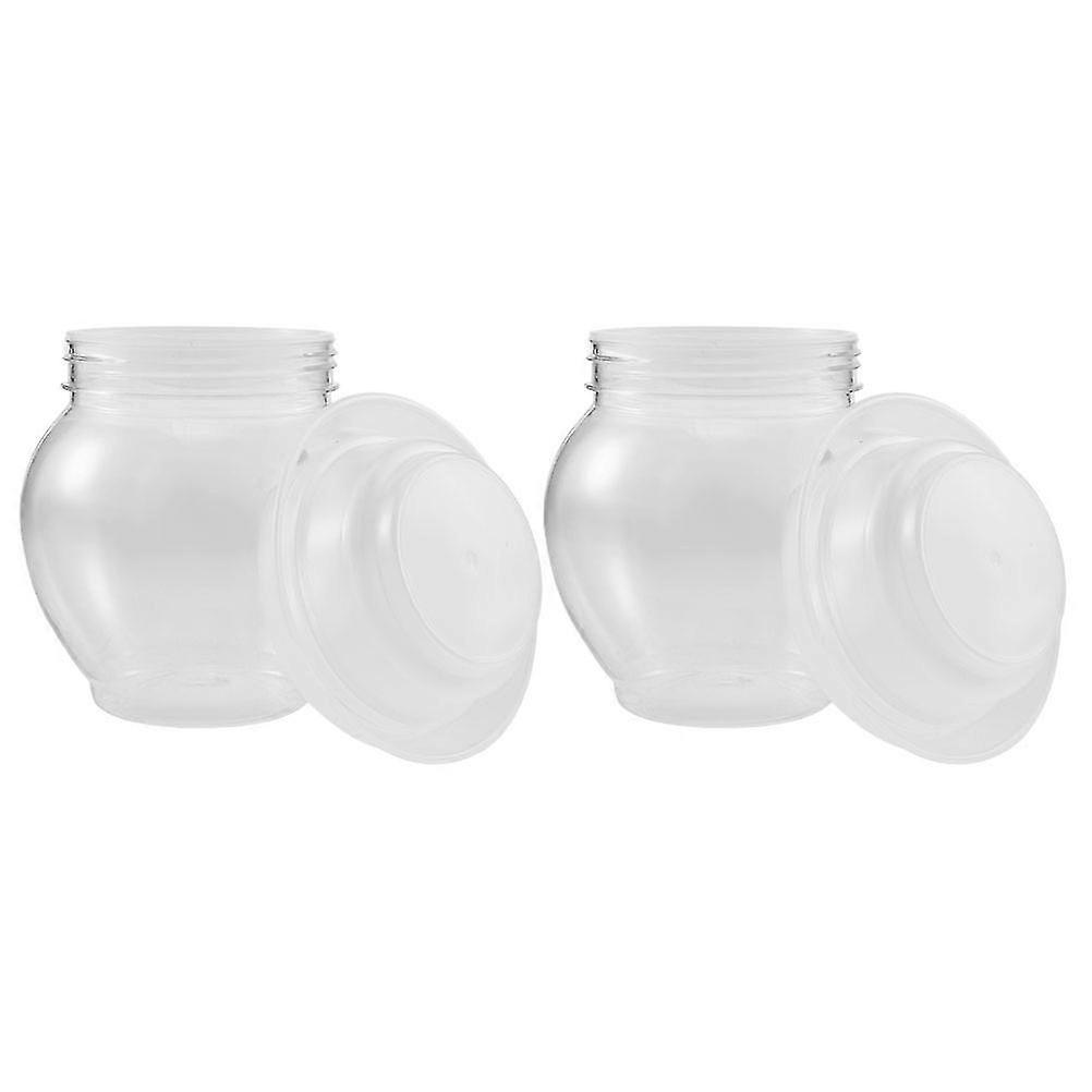 Pickle Jars Transparent Containers For Household Users 800ml Multi-Function 2Pack