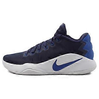 Nike Hyperdunk 2016 Basketballschuhe mit Dämpfung und Rutschfestigkeit, mittelhoch, Herren, Dunkelblau, 844364-444