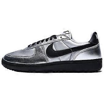 Zapatillas casuales bajas antideslizantes Nike Field General para mujer, color plata HQ7397-001