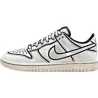 Nike x LEGO Dunk Low Top Skateboard-Schuhe Weiß Schwarz Rot Unisex IF2117-100