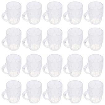Mini Cup Mini Beer Cups for Kids Play Food Toy 20Pcs Kit