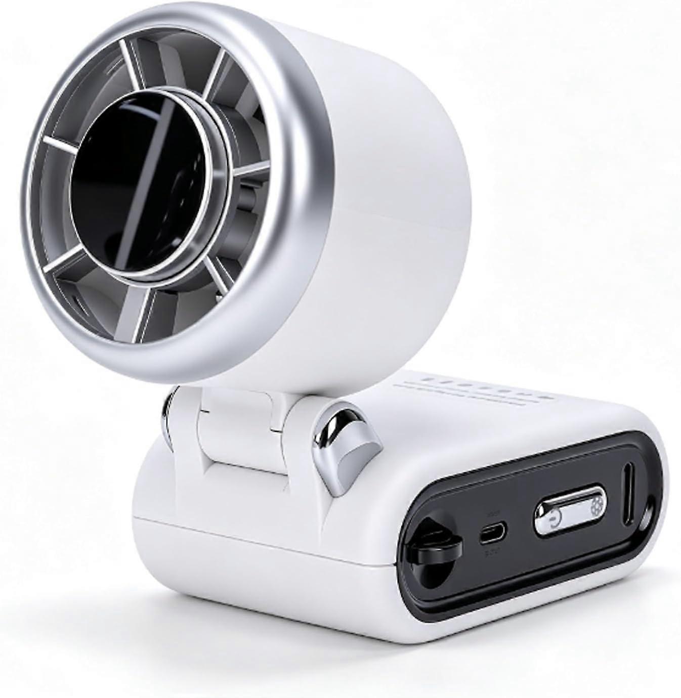 Portable Handheld Fan Witigital Display 1 100 Customizable Wind