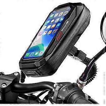 Waterproof Front Frame Bike Bag, Large-Capacity TPU Touchscreen Compatible