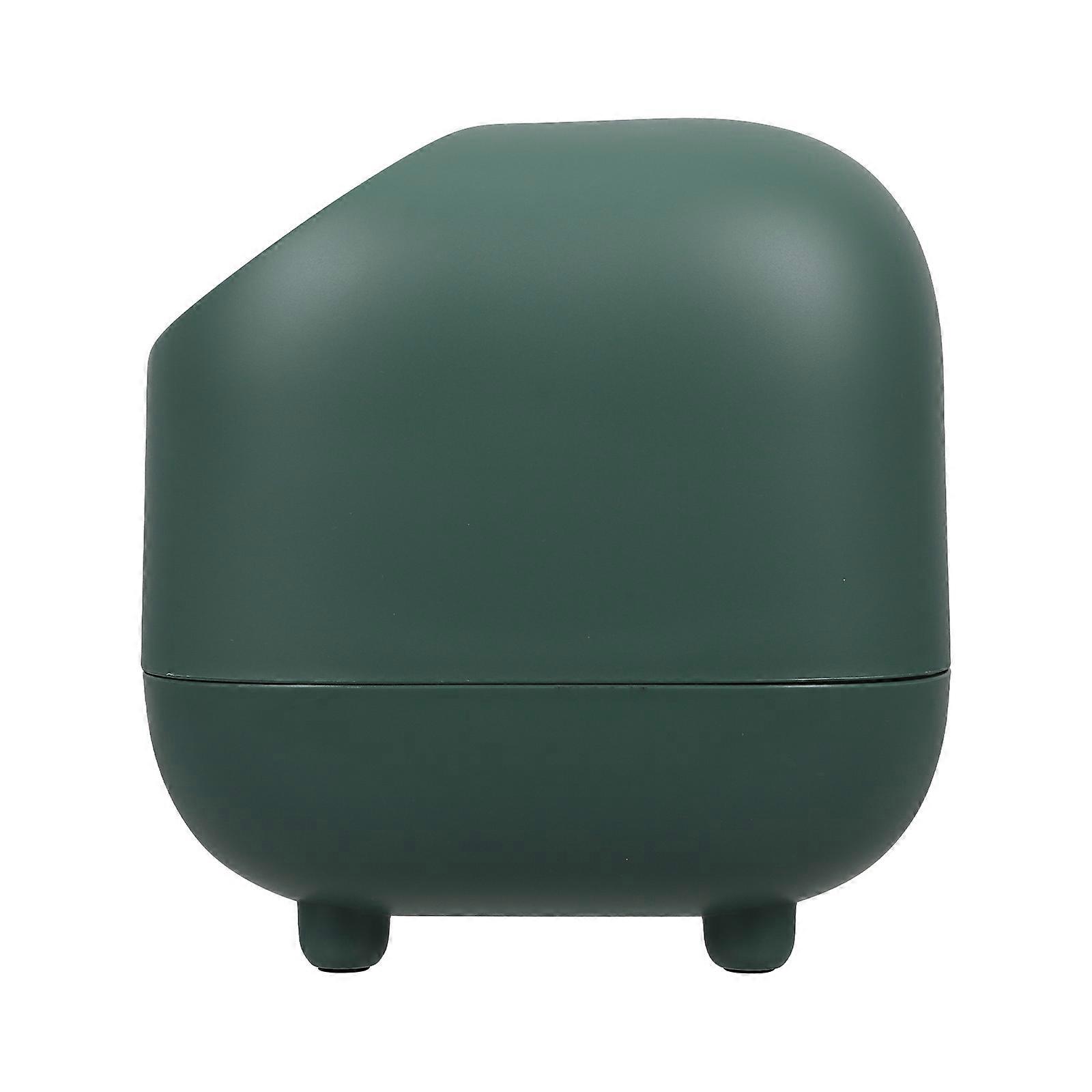 Press Type Double-Deck Desktop Trash Can for Storing 1Pcs