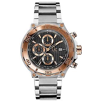 GC-Bold Men's Watch Analog Swiss Quartz with Stainless Steel Bracelet X56008G2S