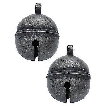 Crisp Sounding Vintage Sleigh Bell Pet Collars Washable Corrosion-Resistant