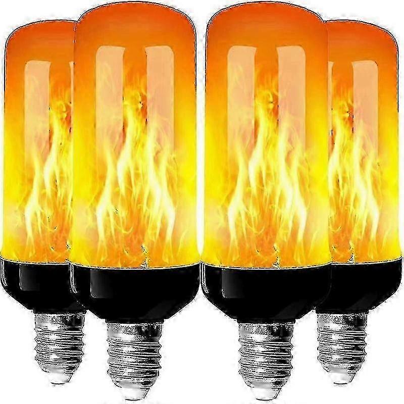 LED Flame Effect E27 Bulb 4W 4 Modes