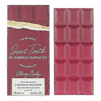 Sweet Tooth Cherry Baby Eau de Parfum für Damen, 75 ml, ein warmer, fruchtiger und süßlicher Duft, verspielt, im Retro-Glam-Stil.