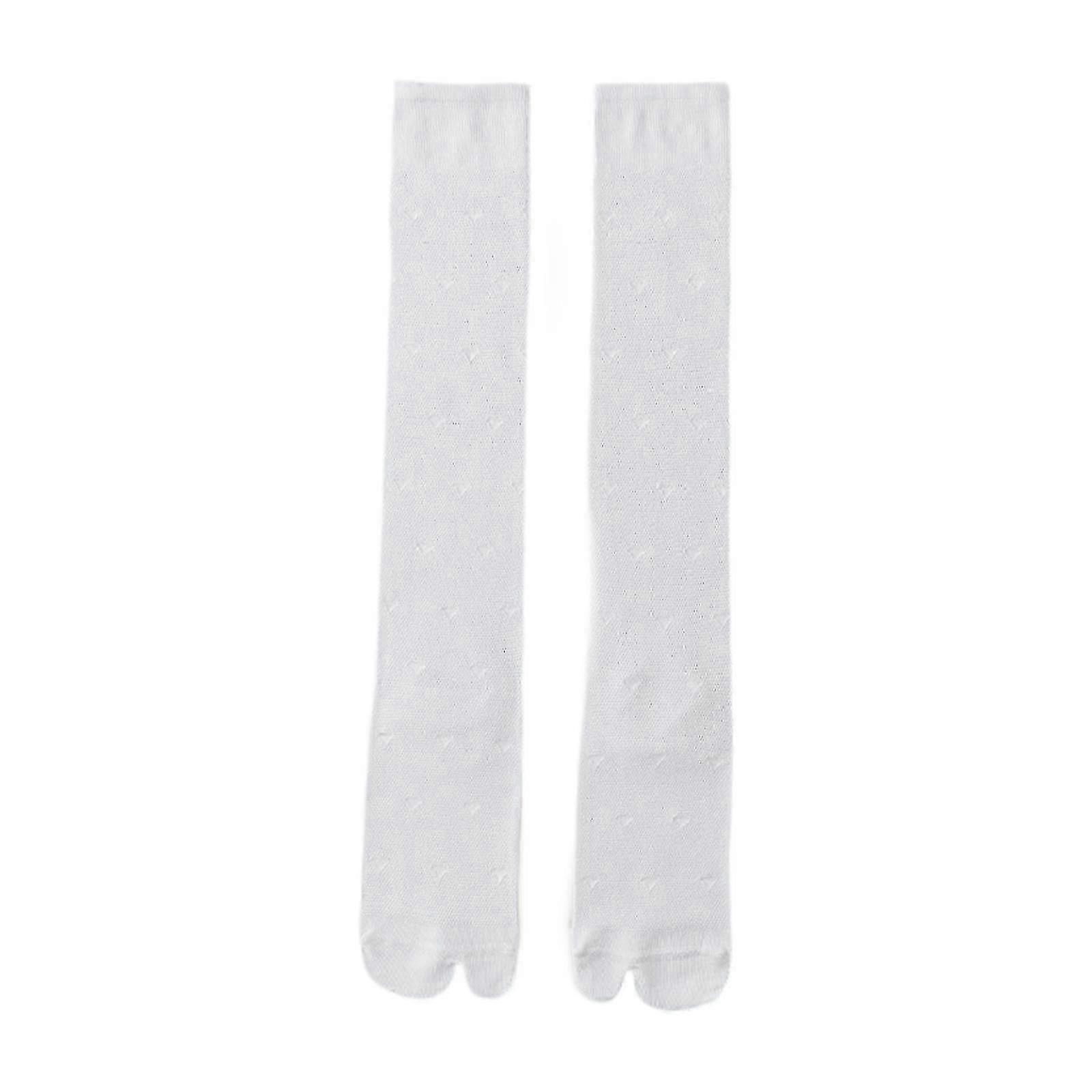 Breathable Split Toe Socks compatible with Women, Extended Calf Summer Comcompatible witht Tabi Socks