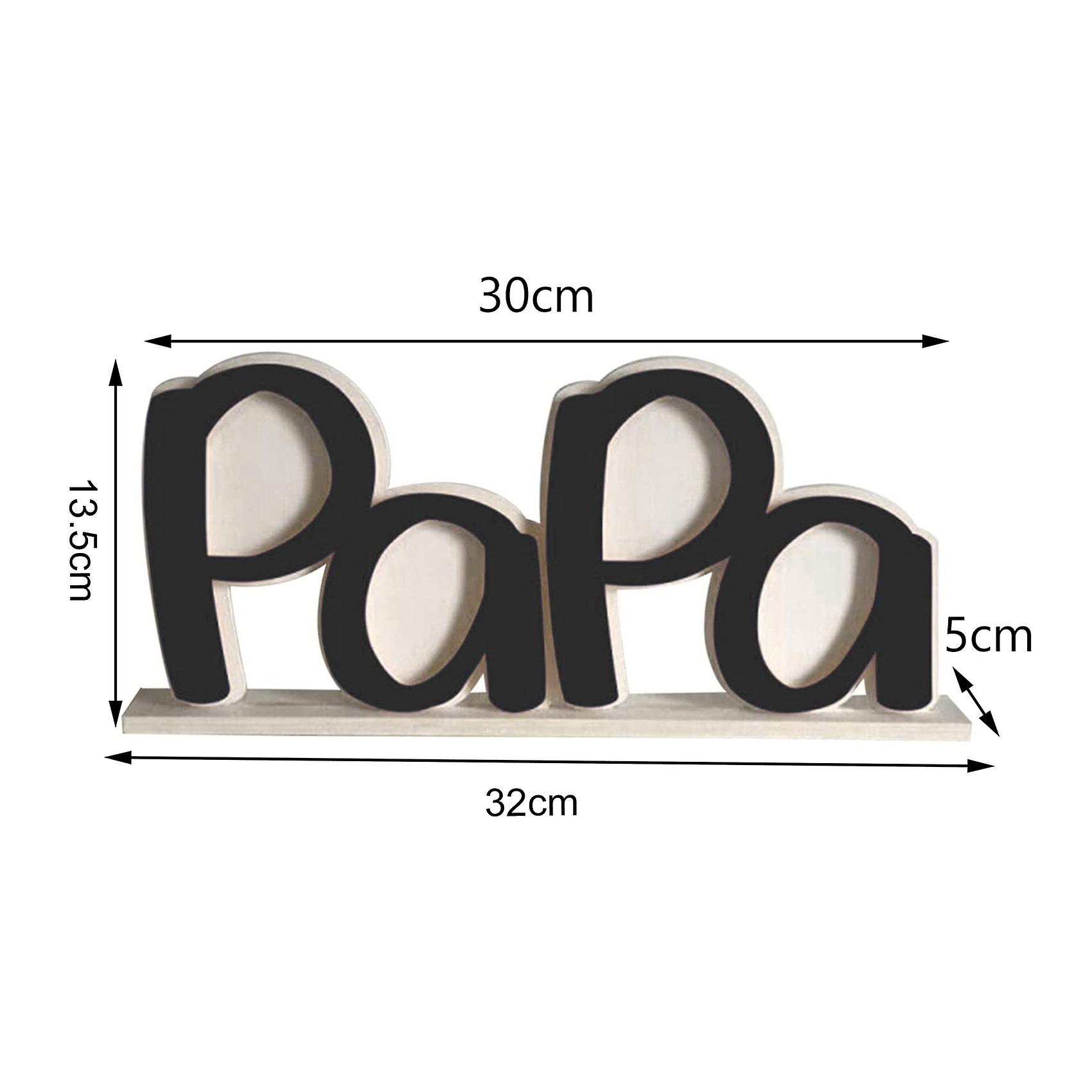 Porte-clés Personnalisé "Papa" En Acier Inoxydable - Cadeau Fête Des Pères, Anniversaire, Noël