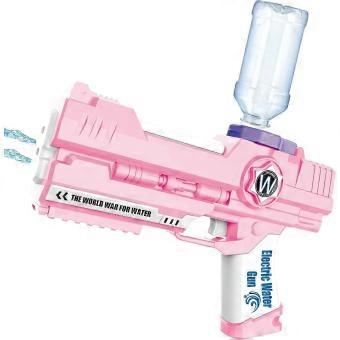 Electric Water Gun with Dual Nozzles, High Capacity Automatic Squirt Gun for Summer Beach, Pool and Outdoor Water Battles