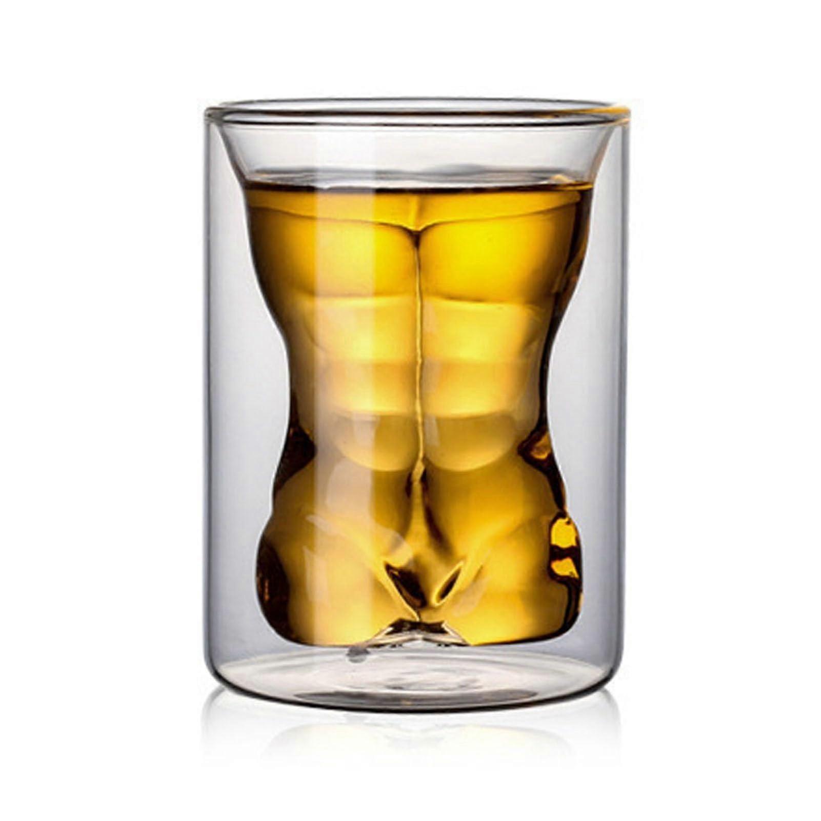 Ergonomic Double-Wall Beer Mug