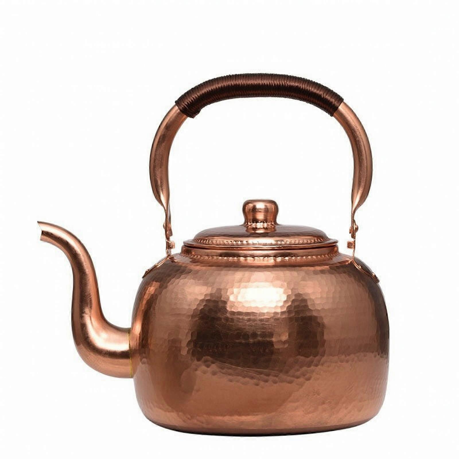 Copper Kettle Large Capacity Cookware Induction-Compatible for Home Cooks